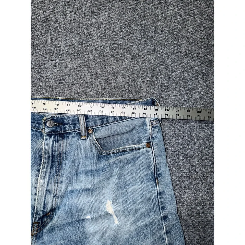 Levi's 505 Regular Fit Straight Leg Jeans Light‎ Wash W38 L29